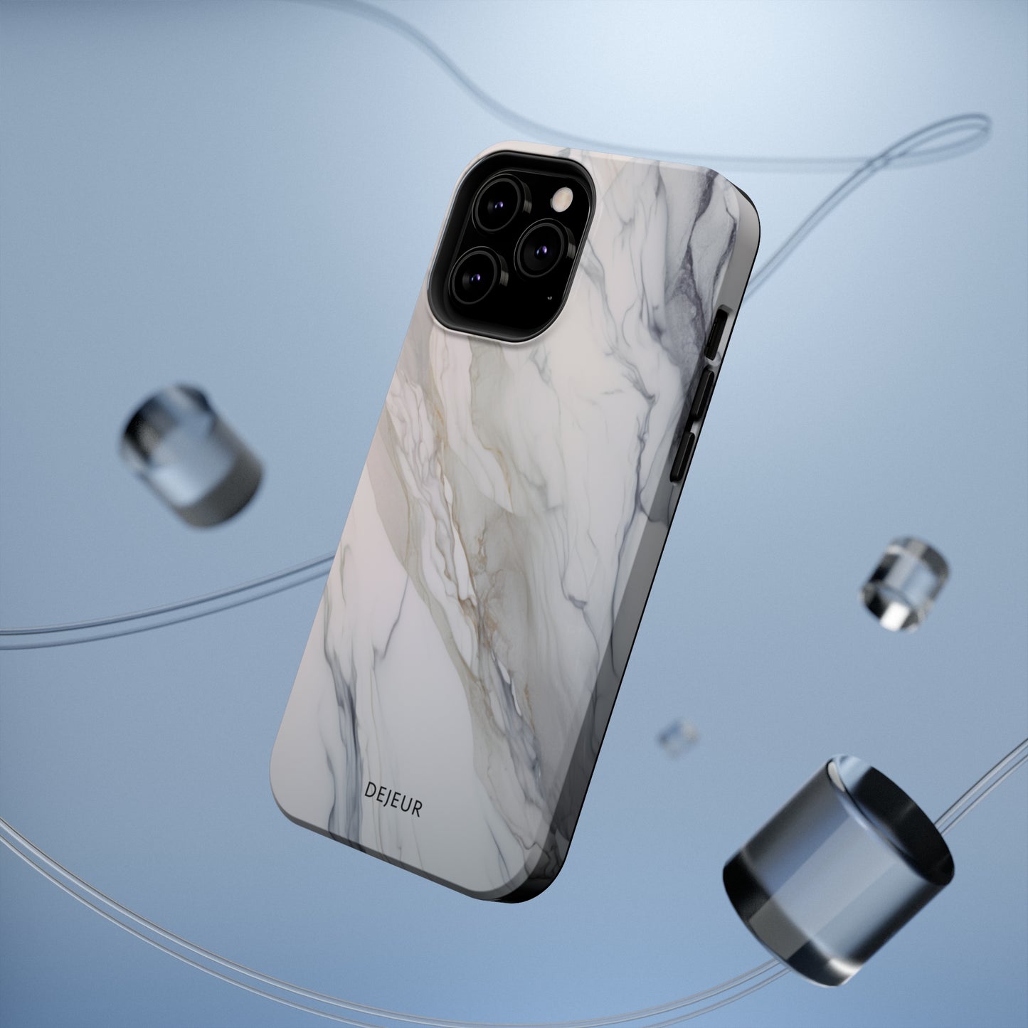 Light Cloud Marble - iPhone MagSafe Tough Case