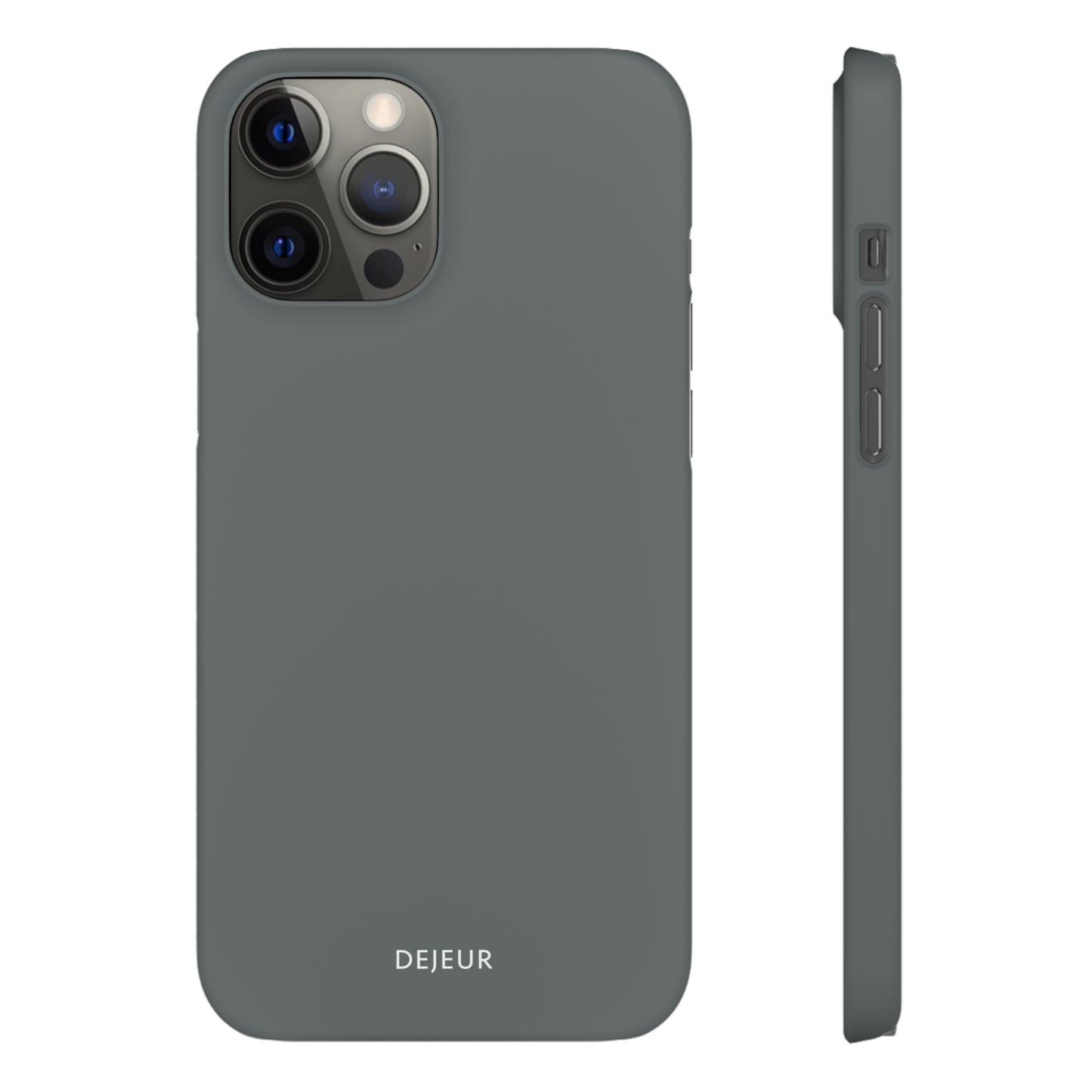 Graphite Grey - iPhone Snap Case