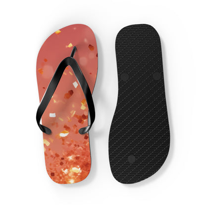 Rose Confetti Glitter - Flip Flops
