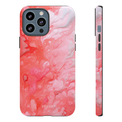 Rose Pink Marble - iPhone Tough Case