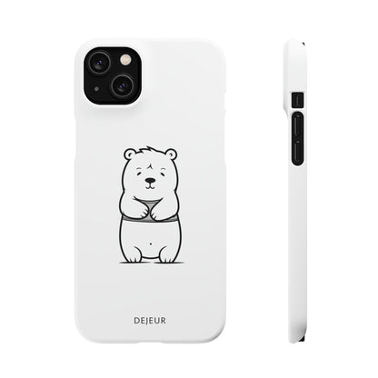 Friendly bear - iPhone Snap Case