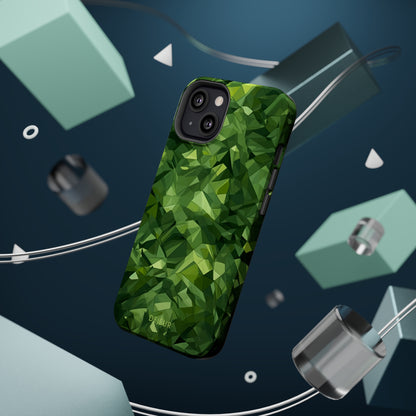 Modern Camo Green - iPhone MagSafe Tough Case