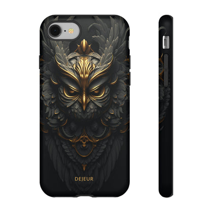 Golden Dark Owl - iPhone Tough Case