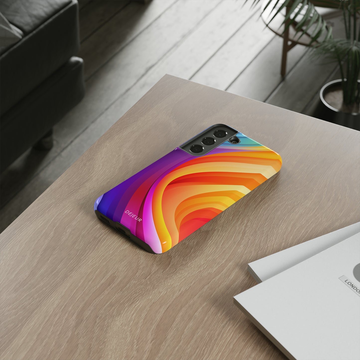 Rainbow Waves - Samsung Galaxy Tough Case