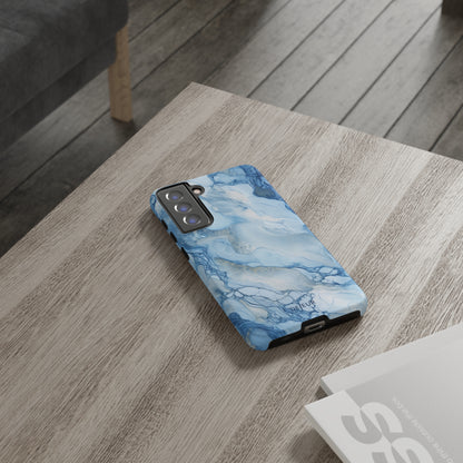 Sky Blue Marble - Samsung Galaxy Tough Case