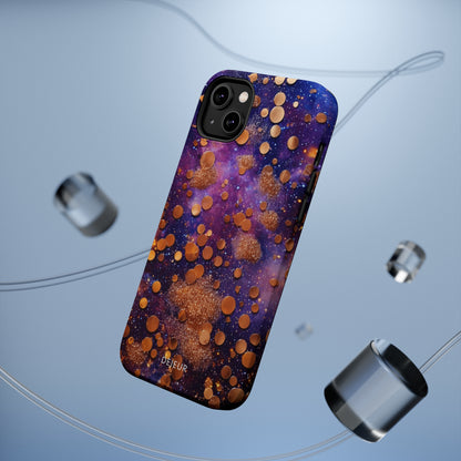 Cosmic Glitter Circles - iPhone MagSafe Tough Case