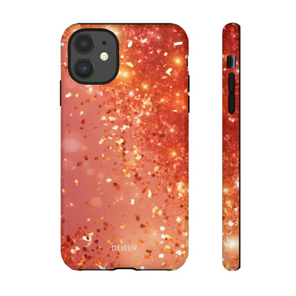 Rose Confetti Glitter - iPhone Tough Case