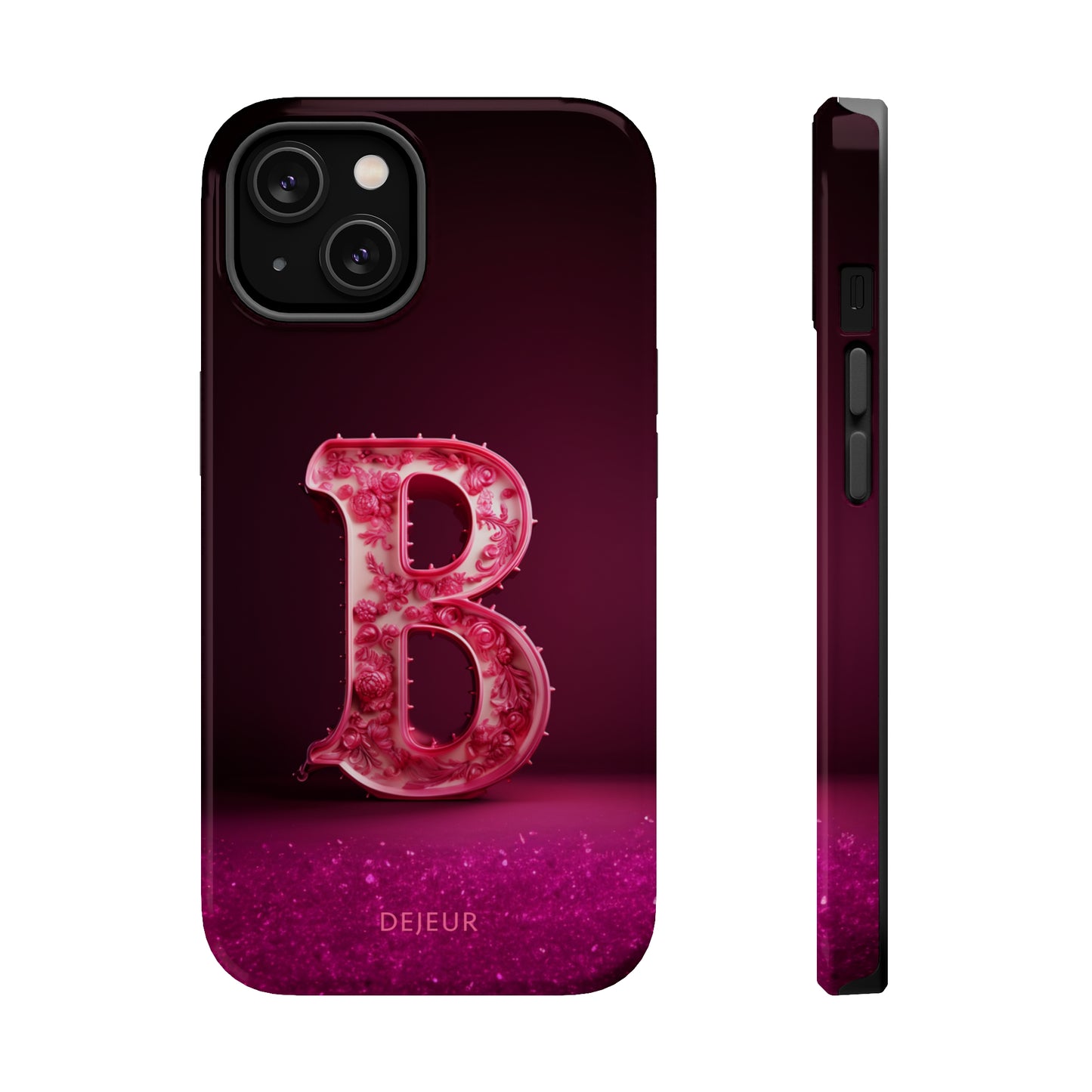 B Pink Roses - iPhone MagSafe Tough Case