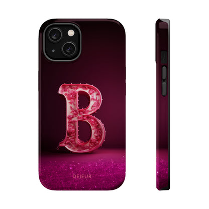 B Pink Roses - iPhone MagSafe Tough Case