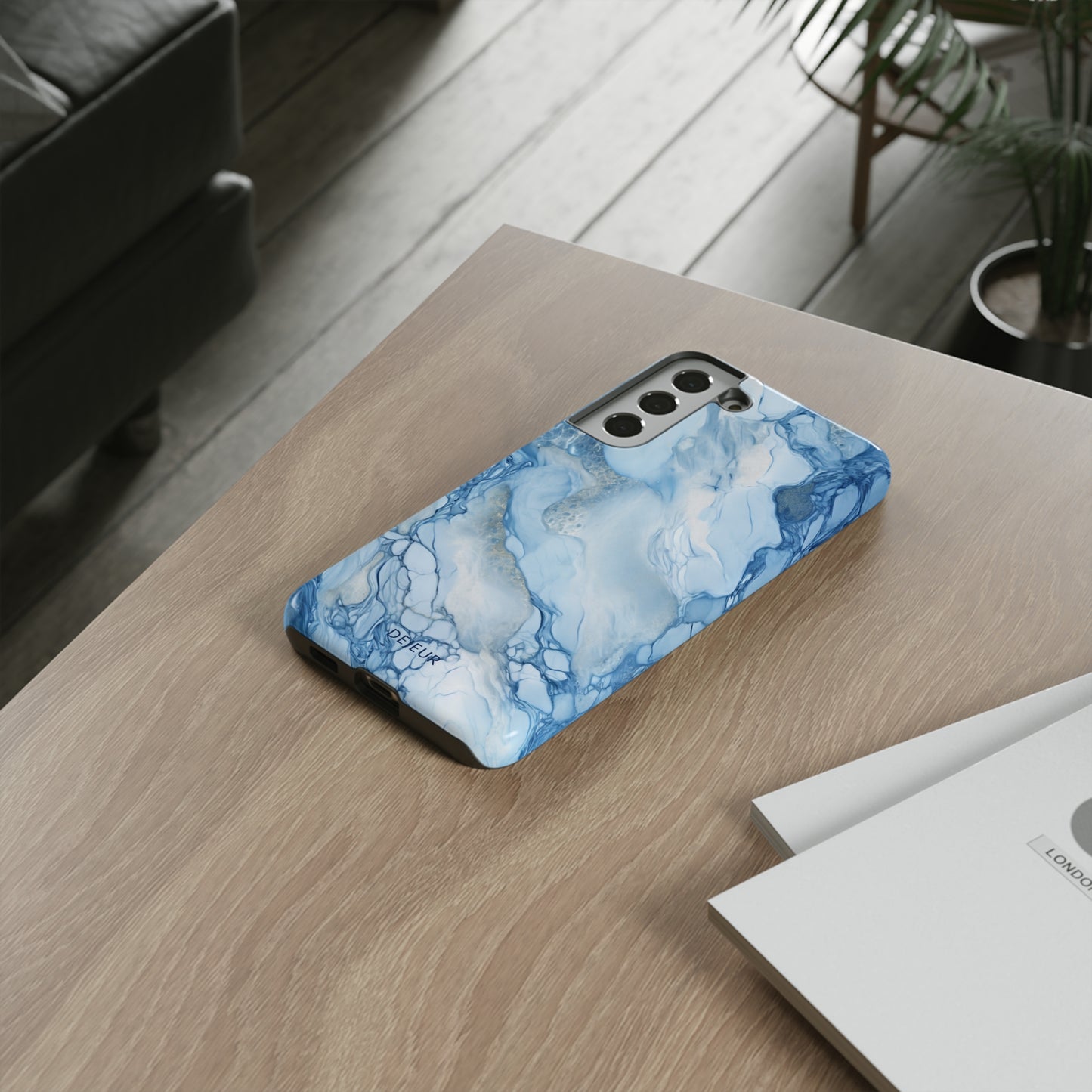 Sky Blue Marble - Samsung Galaxy Tough Case