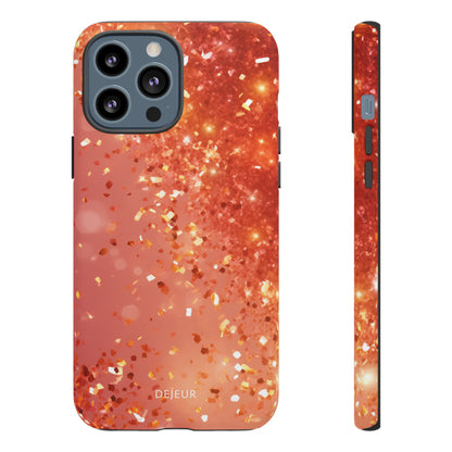 Rose Confetti Glitter - iPhone Tough Case