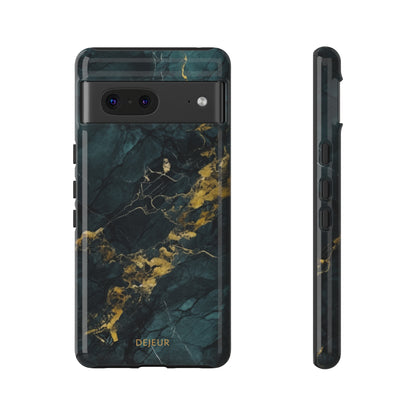 Gold Shadow Marble - Google Pixel Tough Case