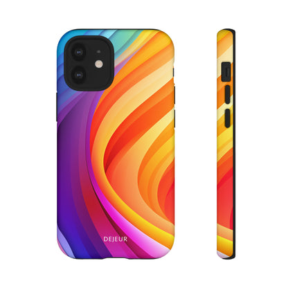 Rainbow Waves - iPhone Tough Case