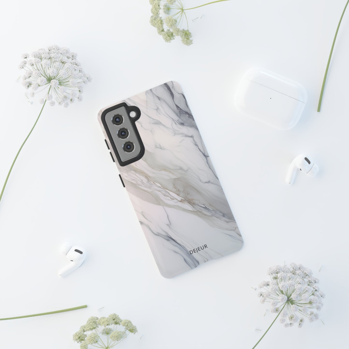 Light Cloud Marble - Samsung Galaxy Tough Case