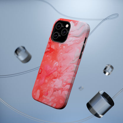 Rose Pink Marble - iPhone MagSafe Tough Case