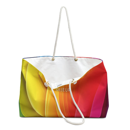 Weekender Tote Bag - Rainbow Layers