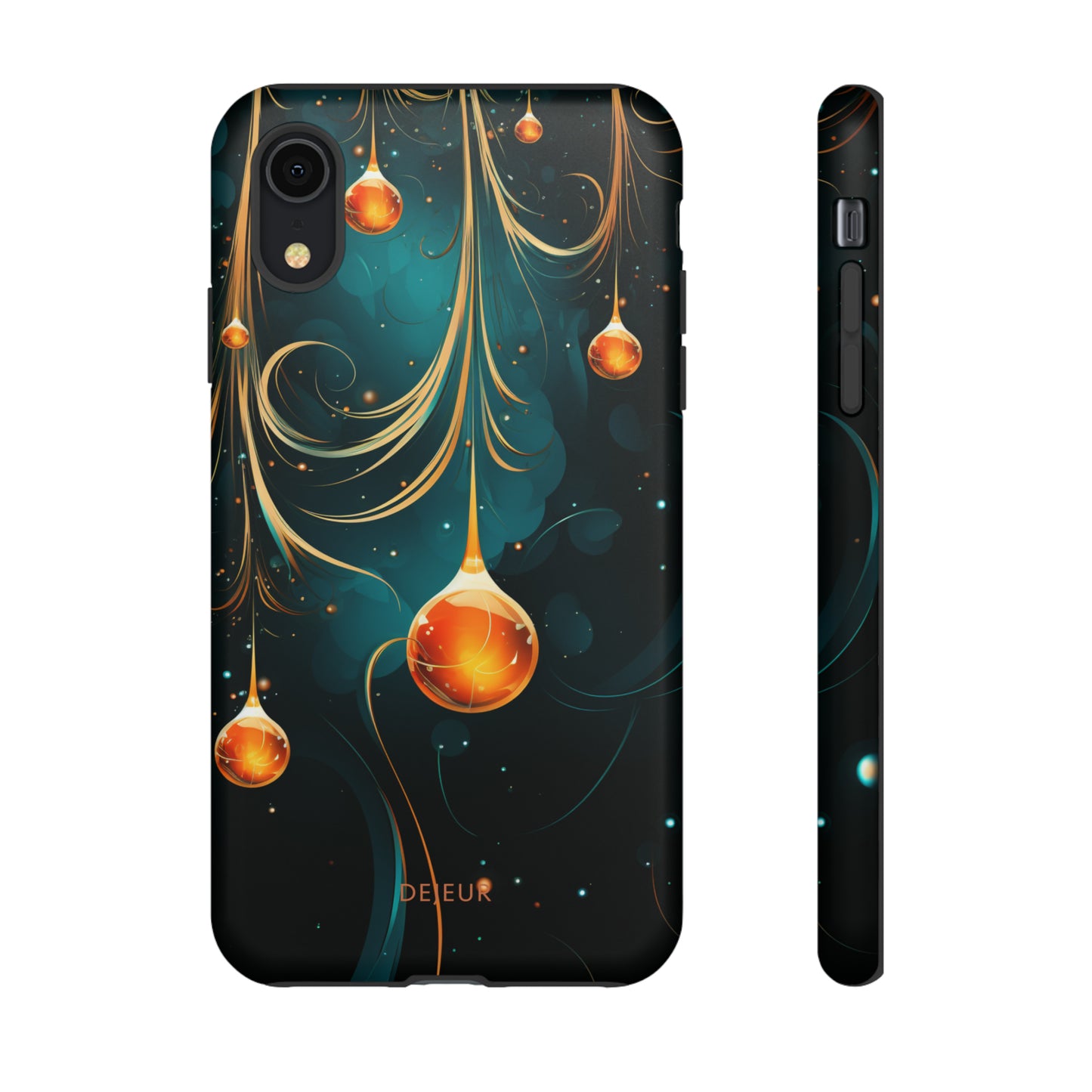 Classic Christmas Baubles - iPhone Tough Case