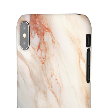 Ash Sandstone Marble - iPhone Snap Case