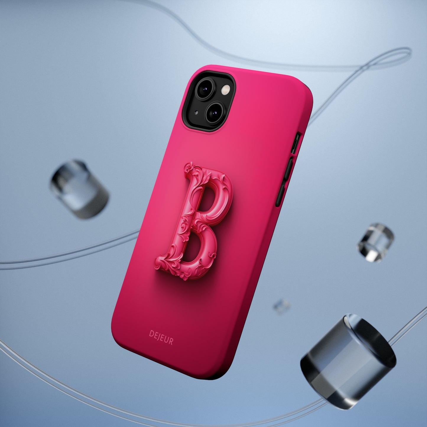 B Hot Pink - iPhone MagSafe Tough Case