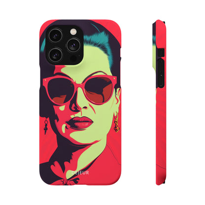 Umm Kulthum Red - iPhone Snap Case