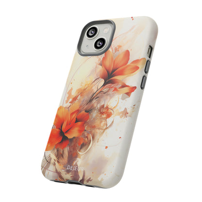 Classic Floral Beige - iPhone Tough Case