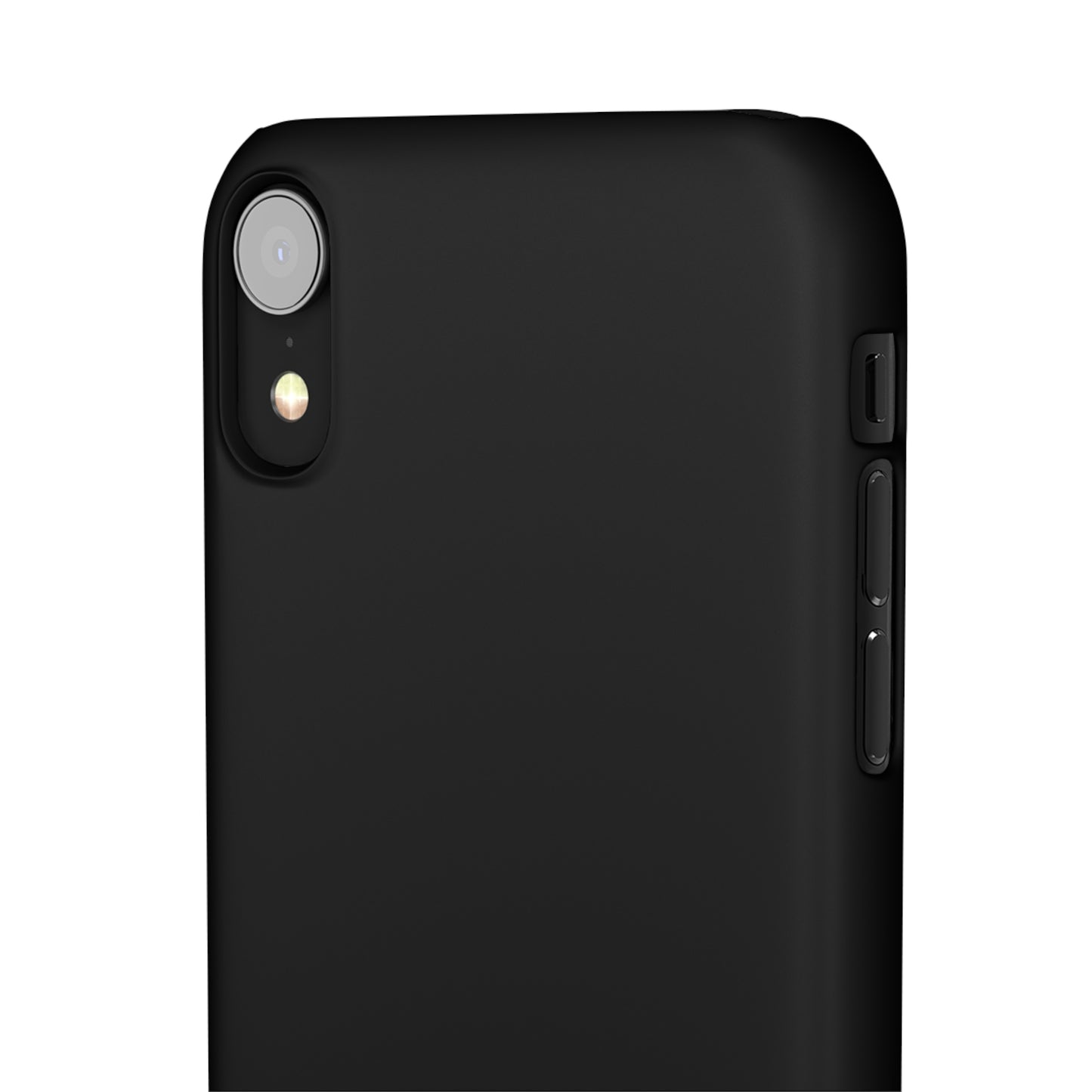 Pure Black - iPhone Snap Case