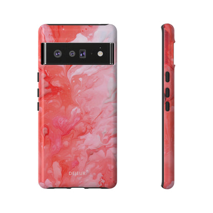 Rose Pink Marble - Google Pixel Tough Case