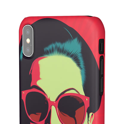 Umm Kulthum Red - iPhone Snap Case