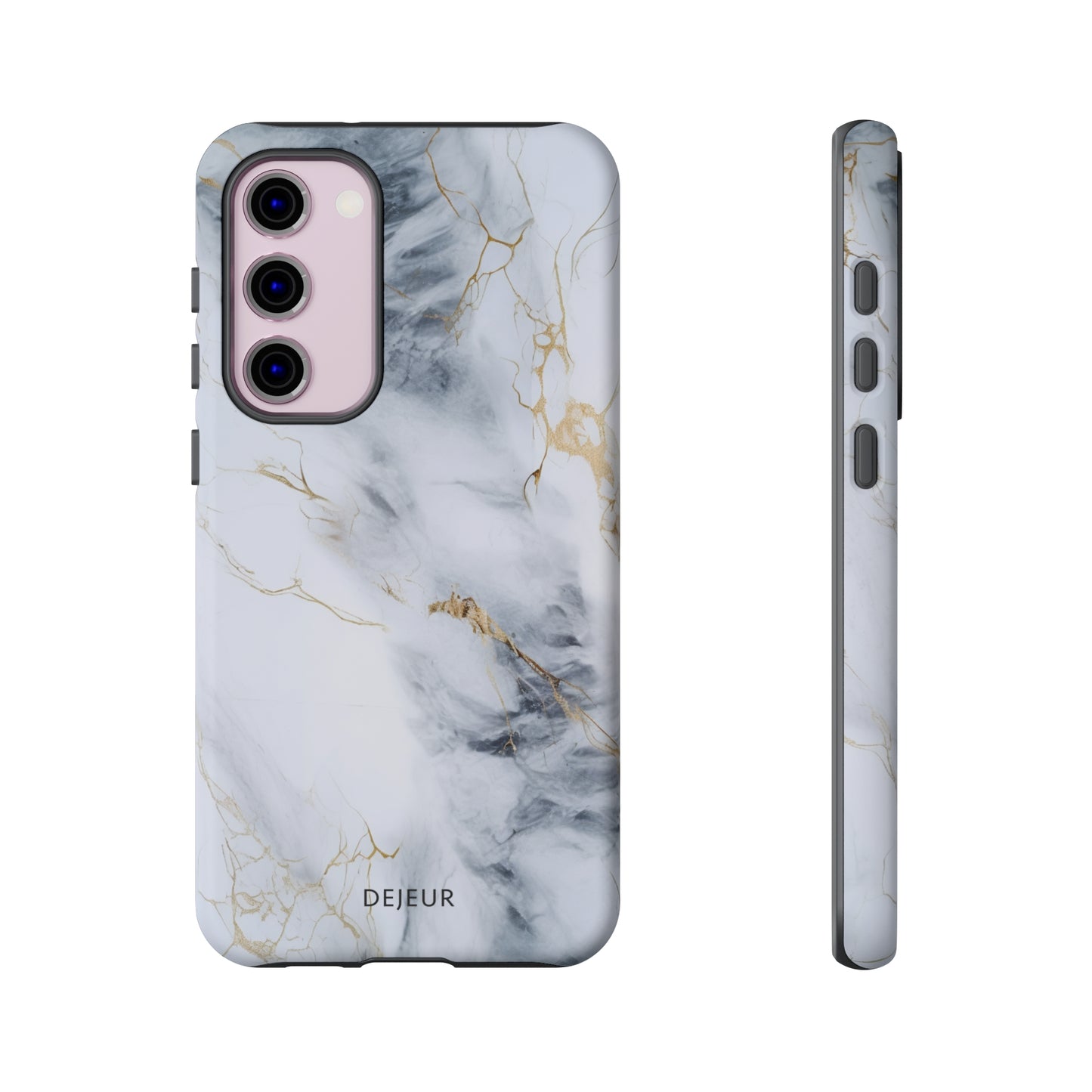 White Gold Marble - Samsung Galaxy Tough Case