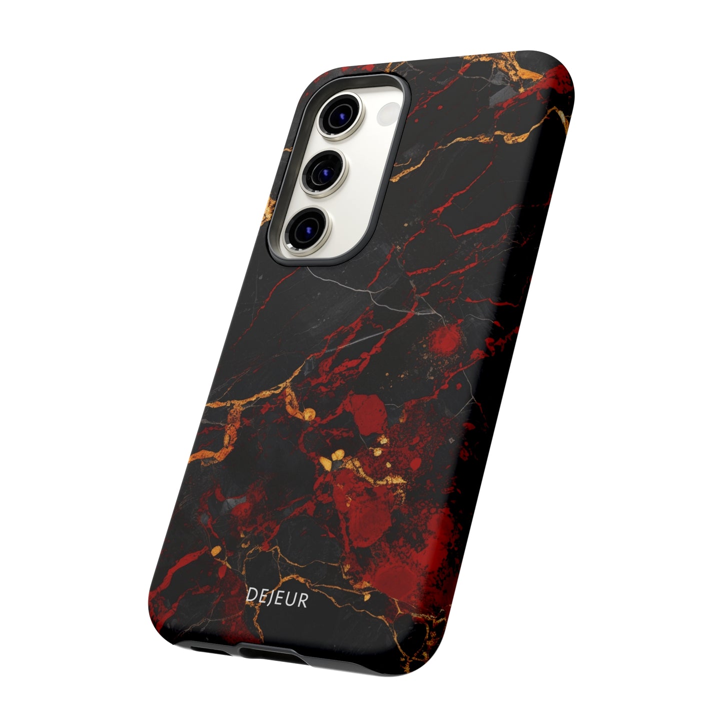 Dark Crimson Marble - Samsung Galaxy Tough Case