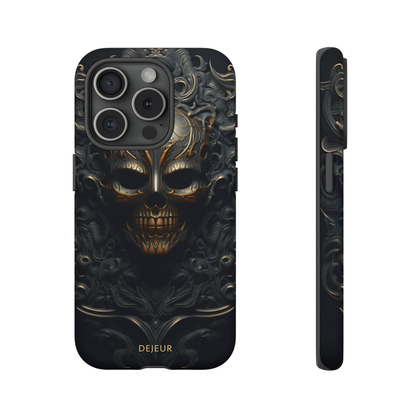 Dark Bronze Skull - iPhone Tough Case