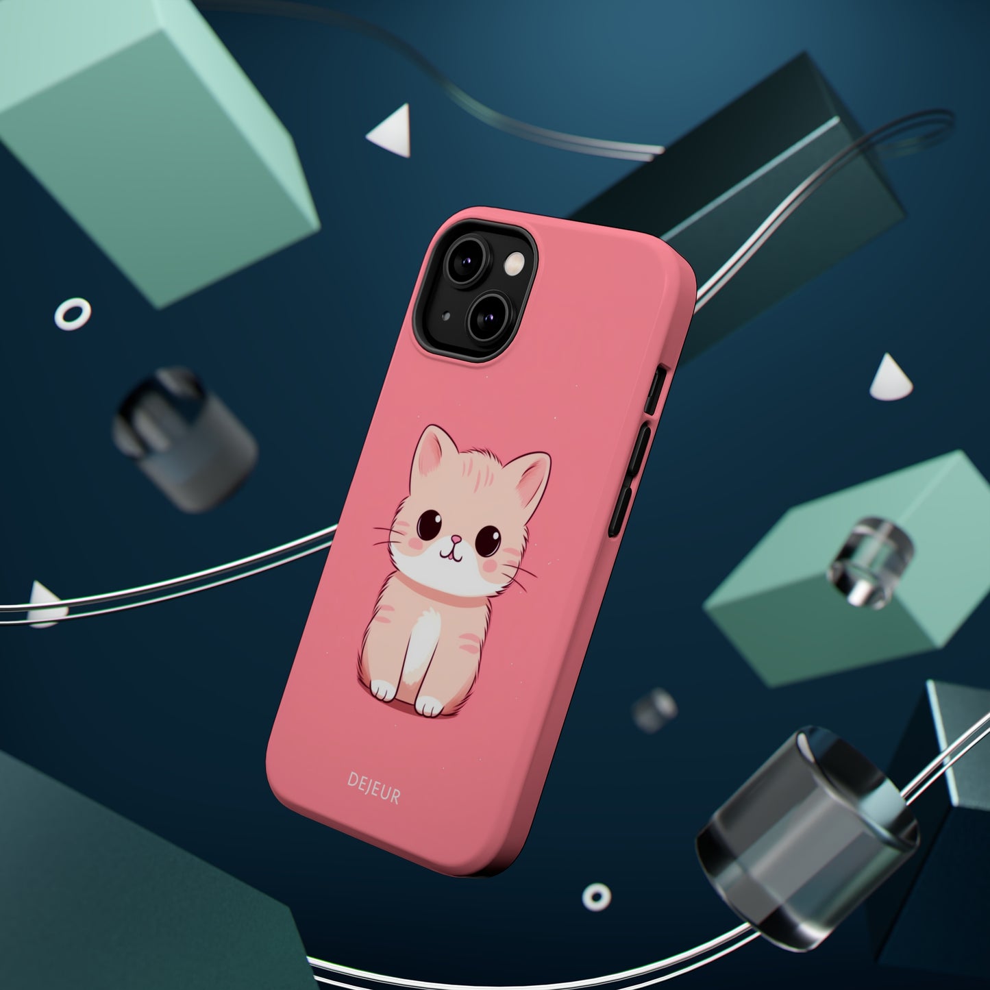 Pink Whiskers - iPhone MagSafe Tough Case