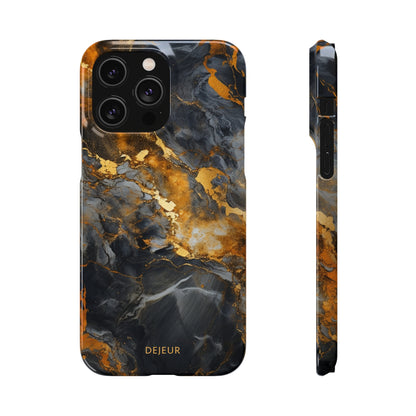 Platinum Gold Marble - iPhone Snap Case