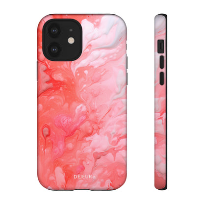 Rose Pink Marble - iPhone Tough Case