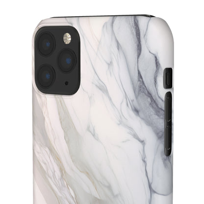 Light Cloud Marble - iPhone Snap Case