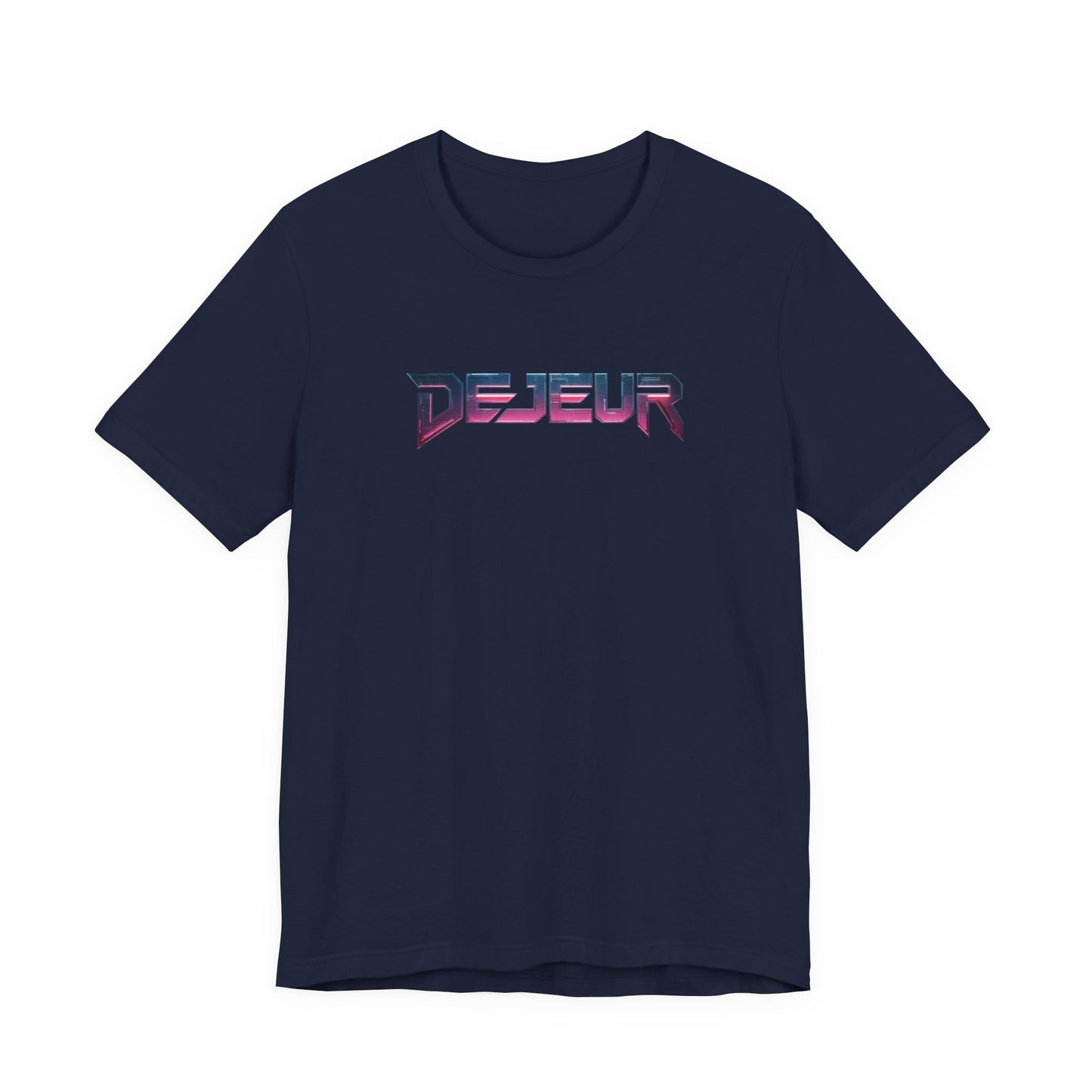 Dejeur Retro-Futuristic Circuitry Logo - T-Shirt