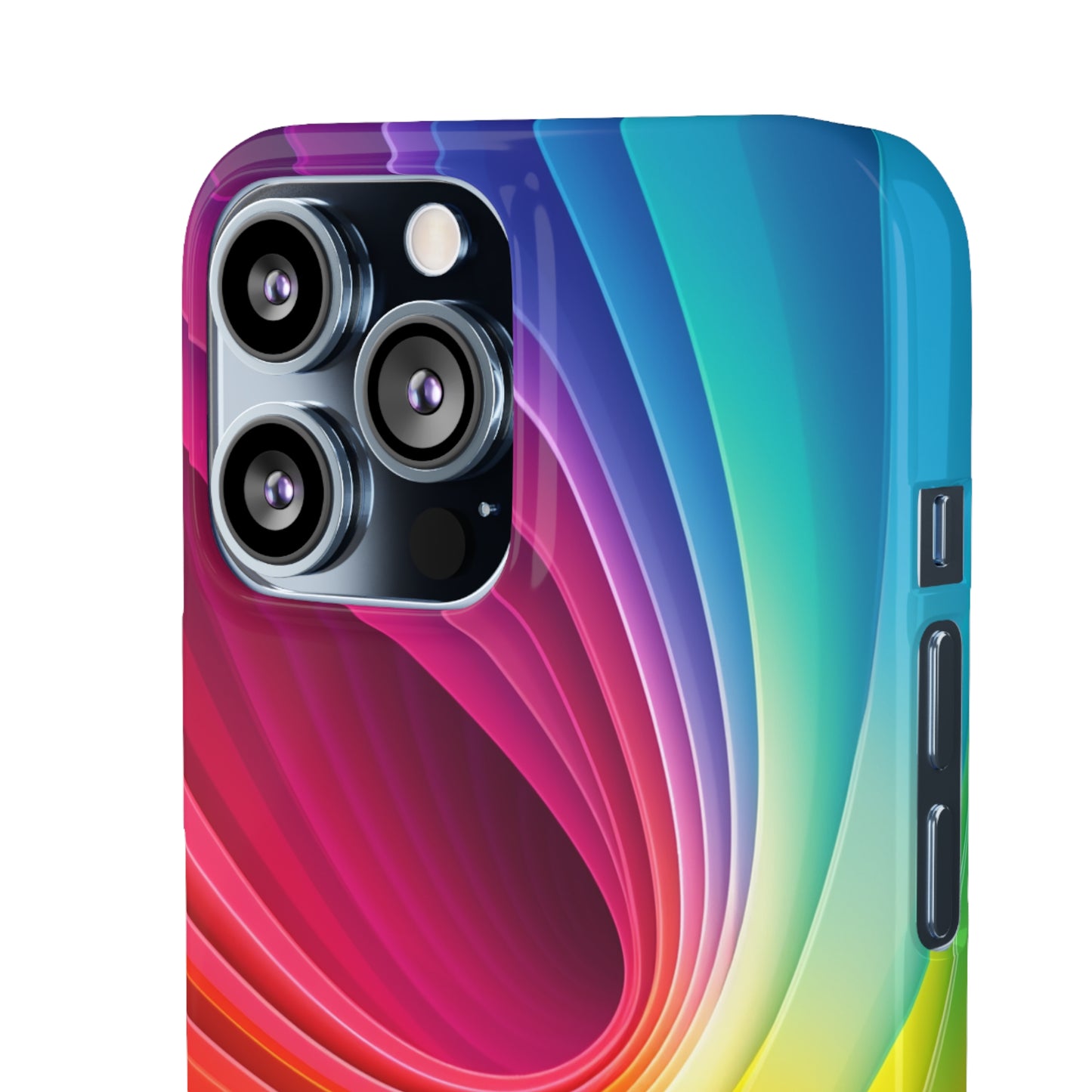 Rainbow Swirl - iPhone Snap Case