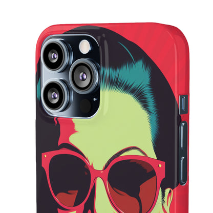 Umm Kulthum Red - iPhone Snap Case