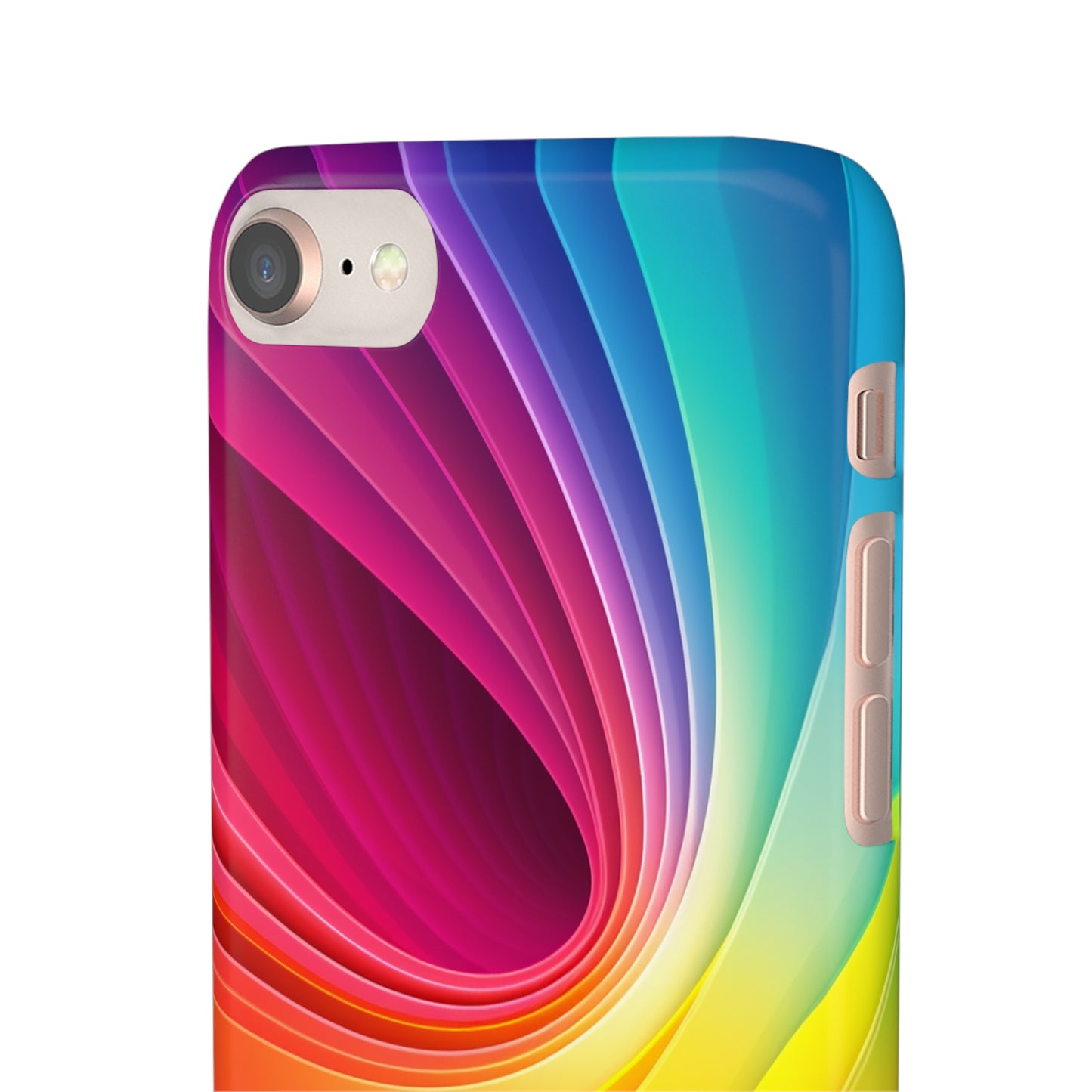 Rainbow Swirl - iPhone Snap Case