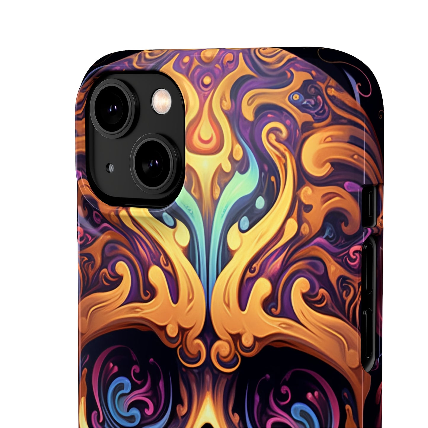 Paisley Skull - iPhone Snap Case