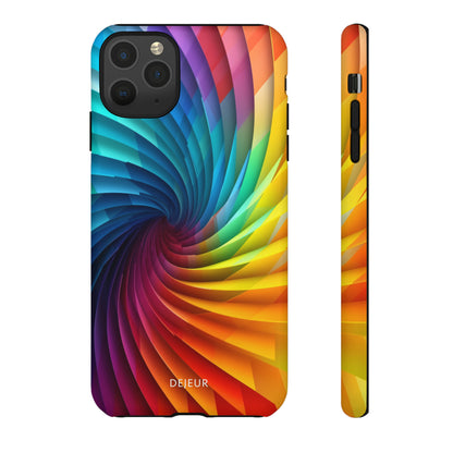 Rainbow Spiral - iPhone Tough Case