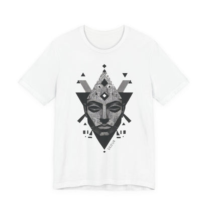 Monochrome Geometric Pharaoh - T-Shirt