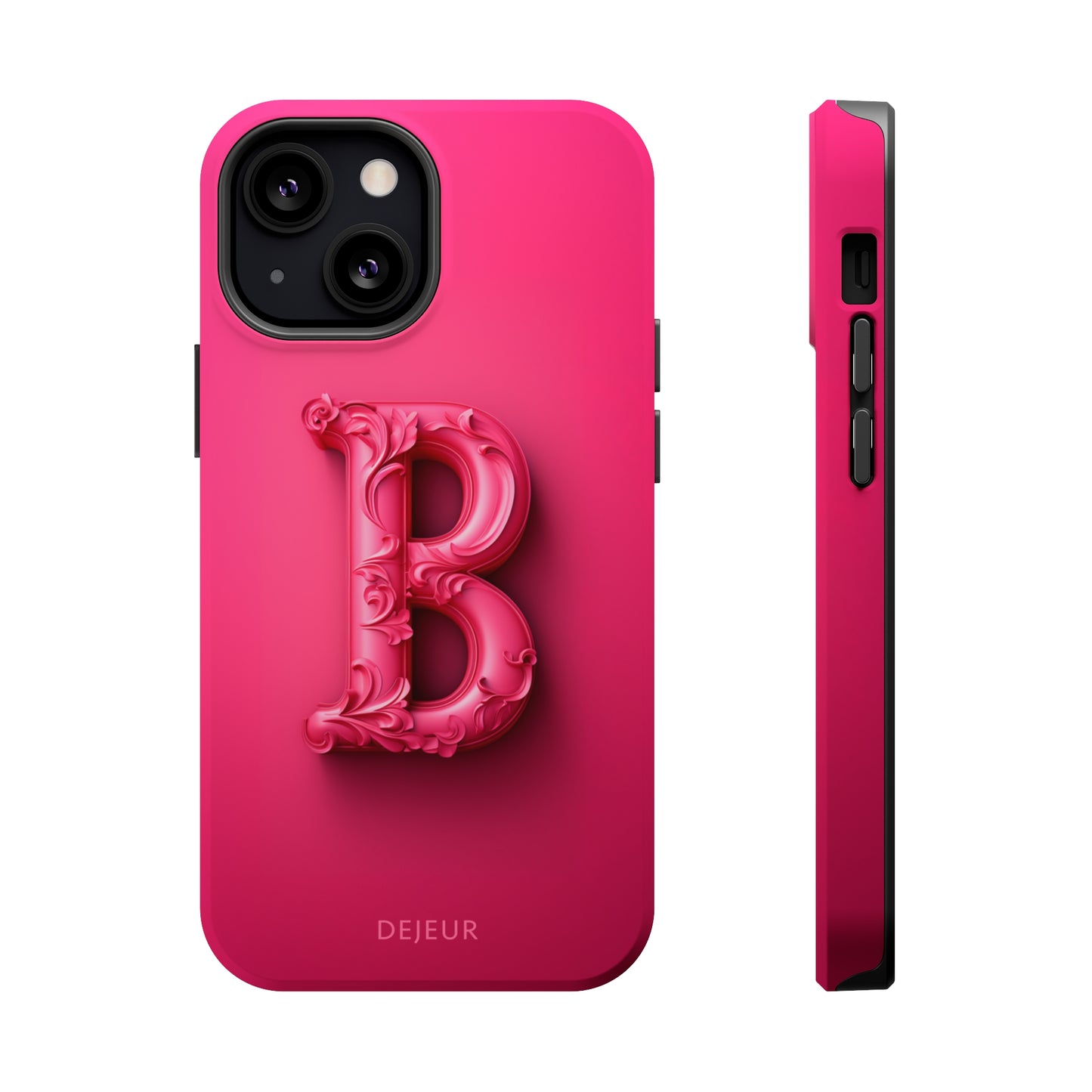 B Hot Pink - iPhone MagSafe Tough Case