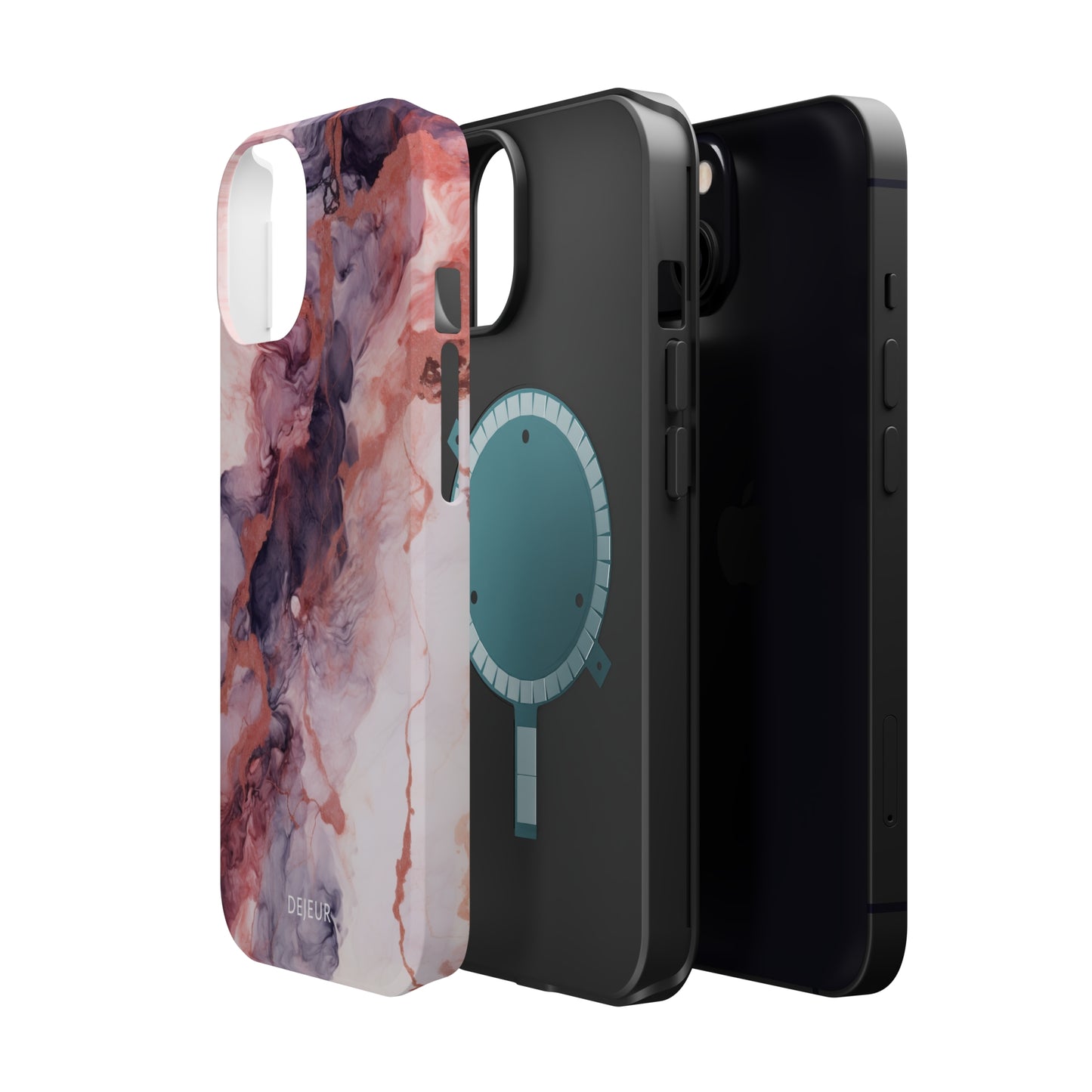 Royal Purple Marble - iPhone MagSafe Tough Case