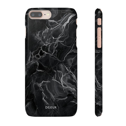 Dark Marble - iPhone Snap Case