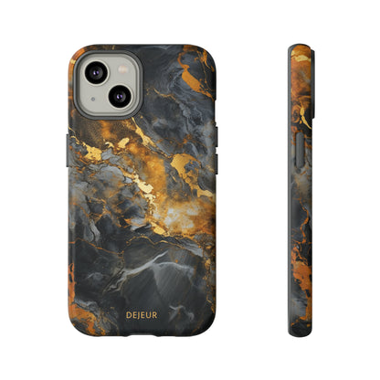 Platinum Gold Marble - iPhone Tough Case