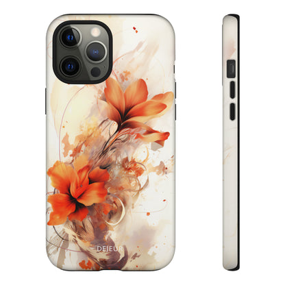 Classic Floral Beige - iPhone Tough Case