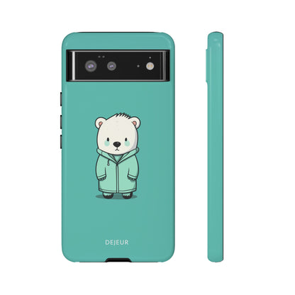 Aqua Coat Bear - Google Pixel Tough Case