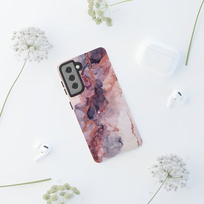 Royal Purple Marble - Samsung Galaxy Tough Case