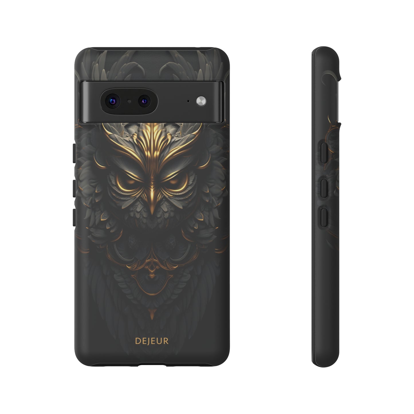 Golden Dark Owl - Google Pixel Tough Case